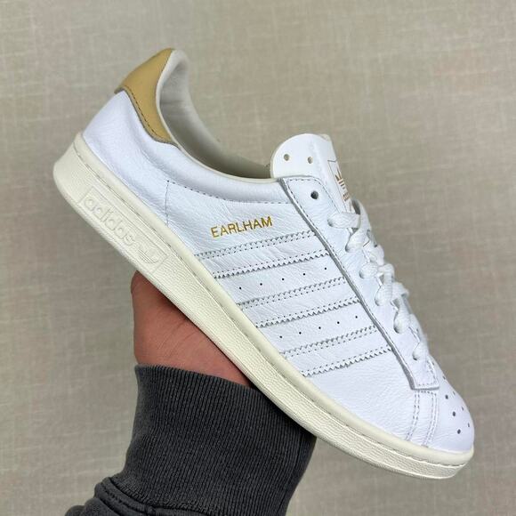 2021 Adidas Earlham Leather "White Gold" - Picture 1 of 5